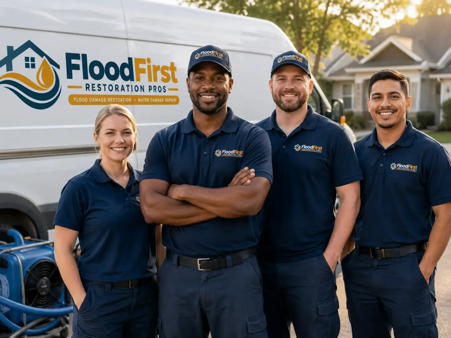 Flood Damage Restoration company in Olla, LA